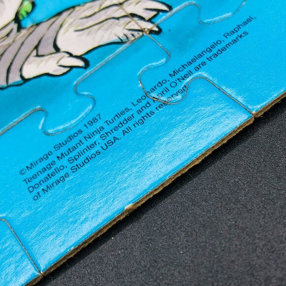 1990 Teenage Mutant Ninja Turtles Original 100 piece Jigsaw Puzzle -COMPLETE - Picture 7 of 11